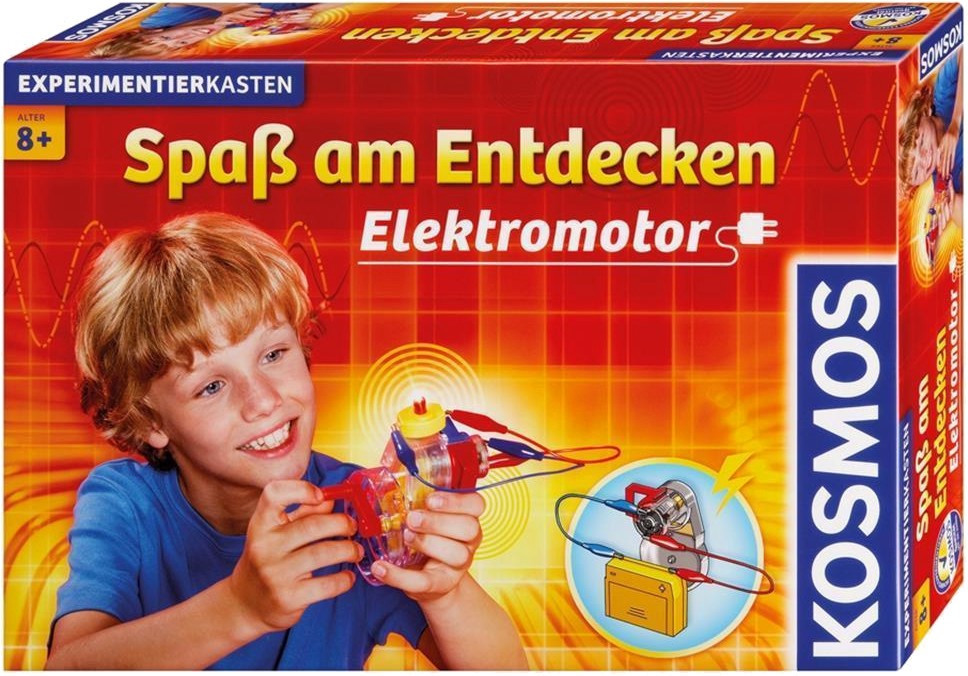 Детски образователен конструктор - Електромотор - 25 експеримента с електричество - образователен комплект