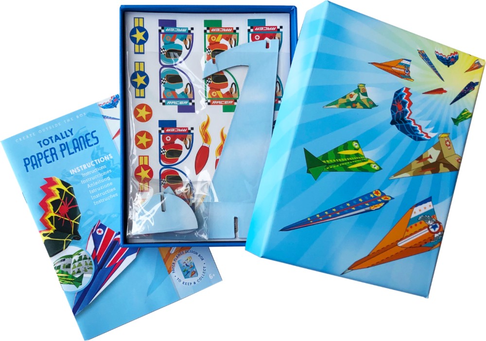 Създай сам Самолети от хартия - Box Candiy Създай сам Самолети от хартия - Box Candiy - Творчески комплект - творчески комплект