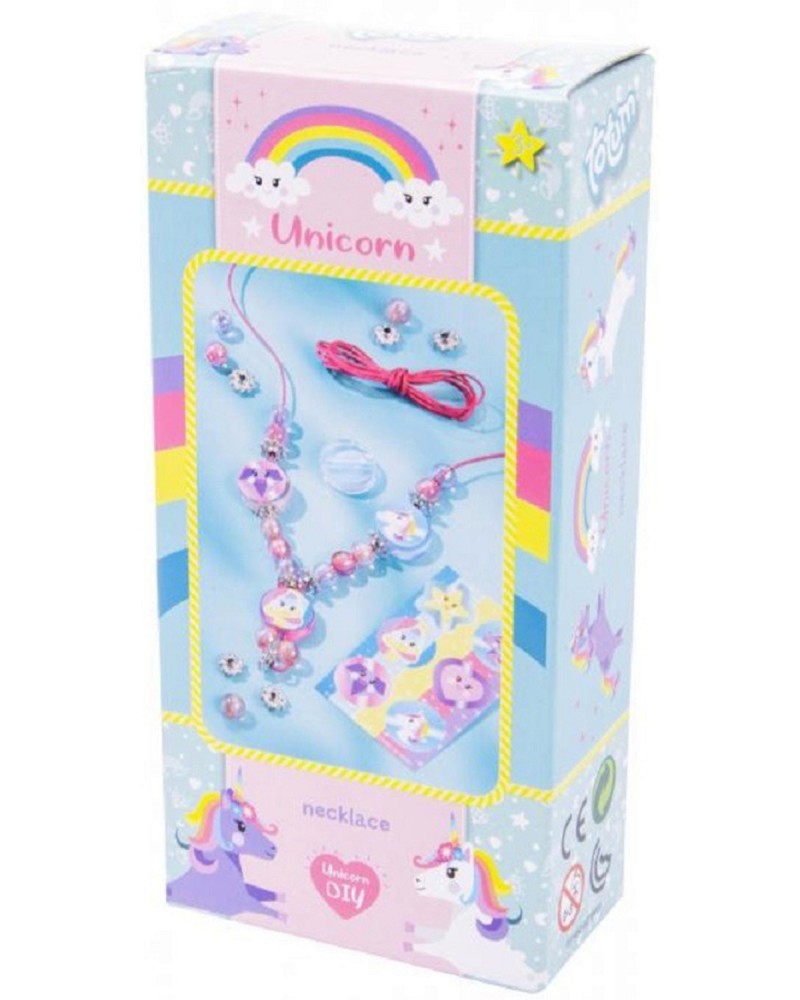 Направи сама стилно колие с еднорози - Totum Направи сама стилно колие с еднорози - Totum - Творчески комплект - творчески комплект