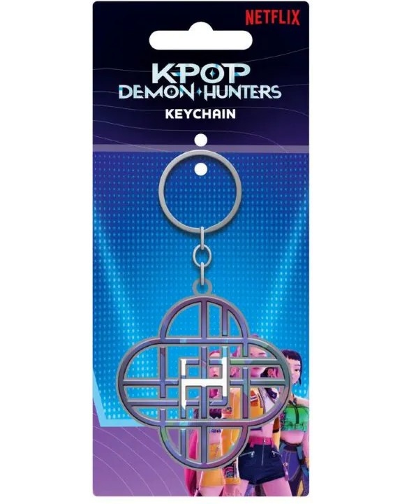 Метален ключодържател K-Pop Demon Hunters Метален ключодържател K-Pop Demon Hunters - От серията K-POP - аксесоар