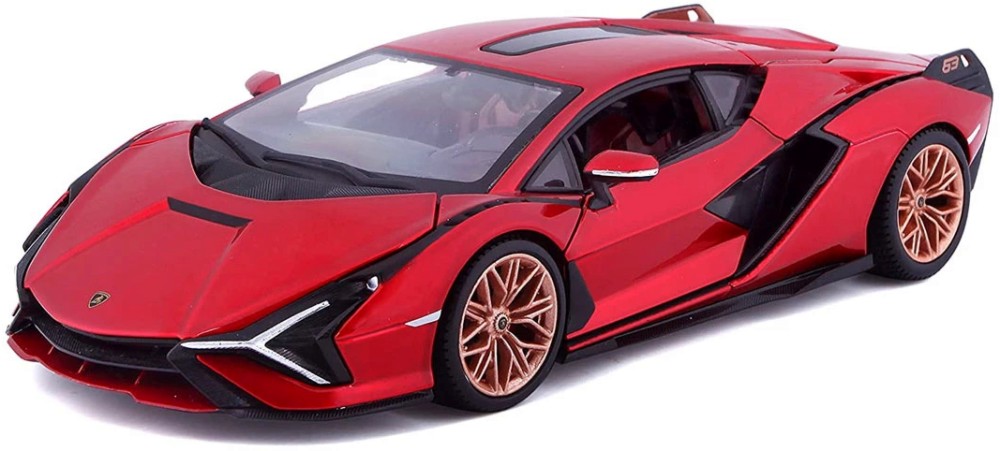 ������� ������� Lamborghini Sian FKP37 - Bburago - � �������� �� ����� � ����� 1:24 - �������