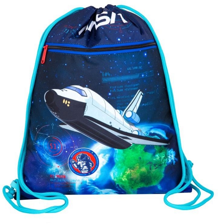 Спортна торба Vert - Colorino Kids Спортна торба Vert - Colorino Kids - От серията NASA - детски аксесоар