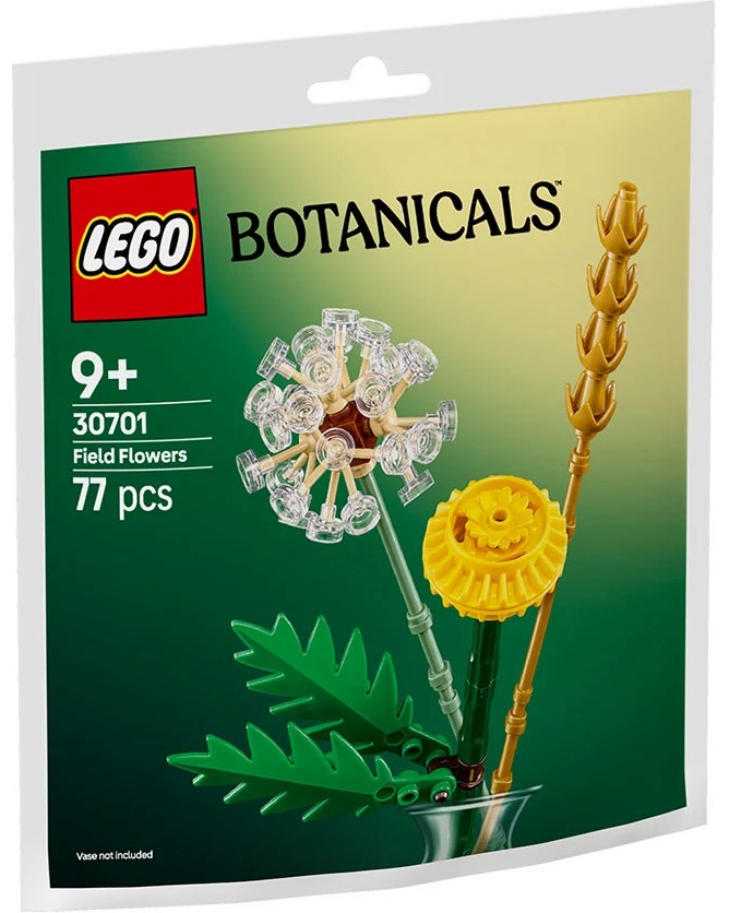 LEGO Icons Botanical - Полски цветя LEGO Icons Botanical - Полски цветя - Детски конструктор - играчка