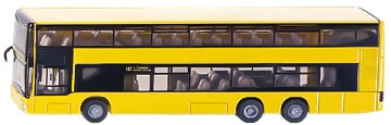Автобус на два етажа - MAN Doubledecker - Метална играчка от серията "Super: Bus & Rail" - играчка