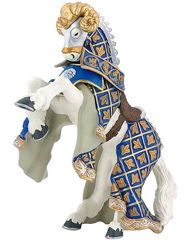 Конят на рицар Овен - Фигура от серията Рицари - фигура