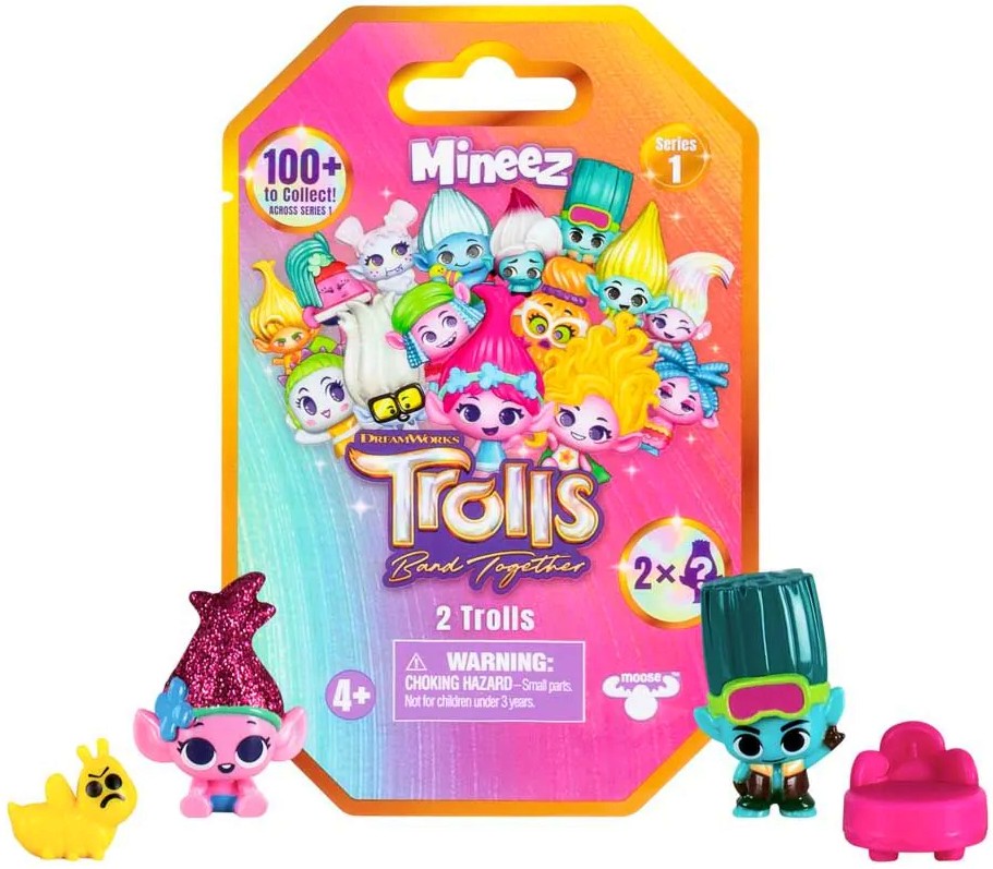 Фигурки изненада Moose Toys Фигурки изненада Moose Toys - С аксесоари на тема Тролчета - фигури