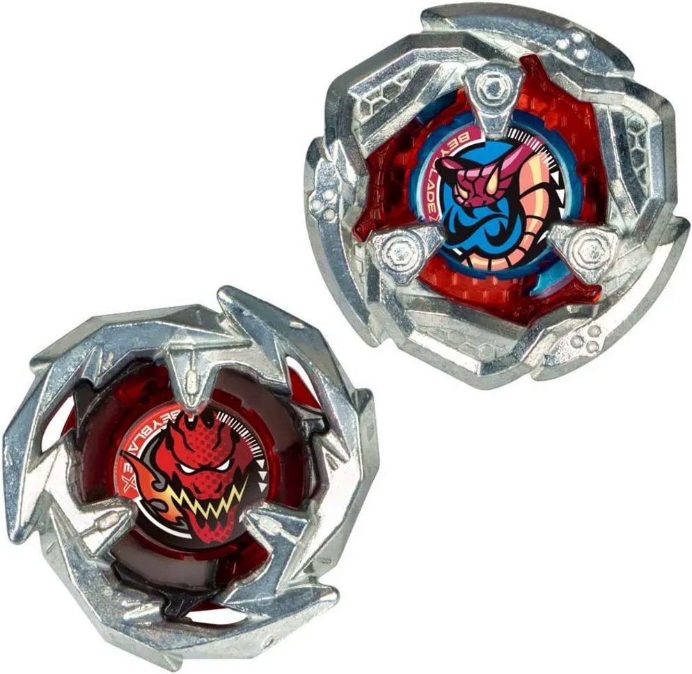  Tail Viper 5-800  Sword Dran 3-60F - Hasbro -   BeybladeX - 