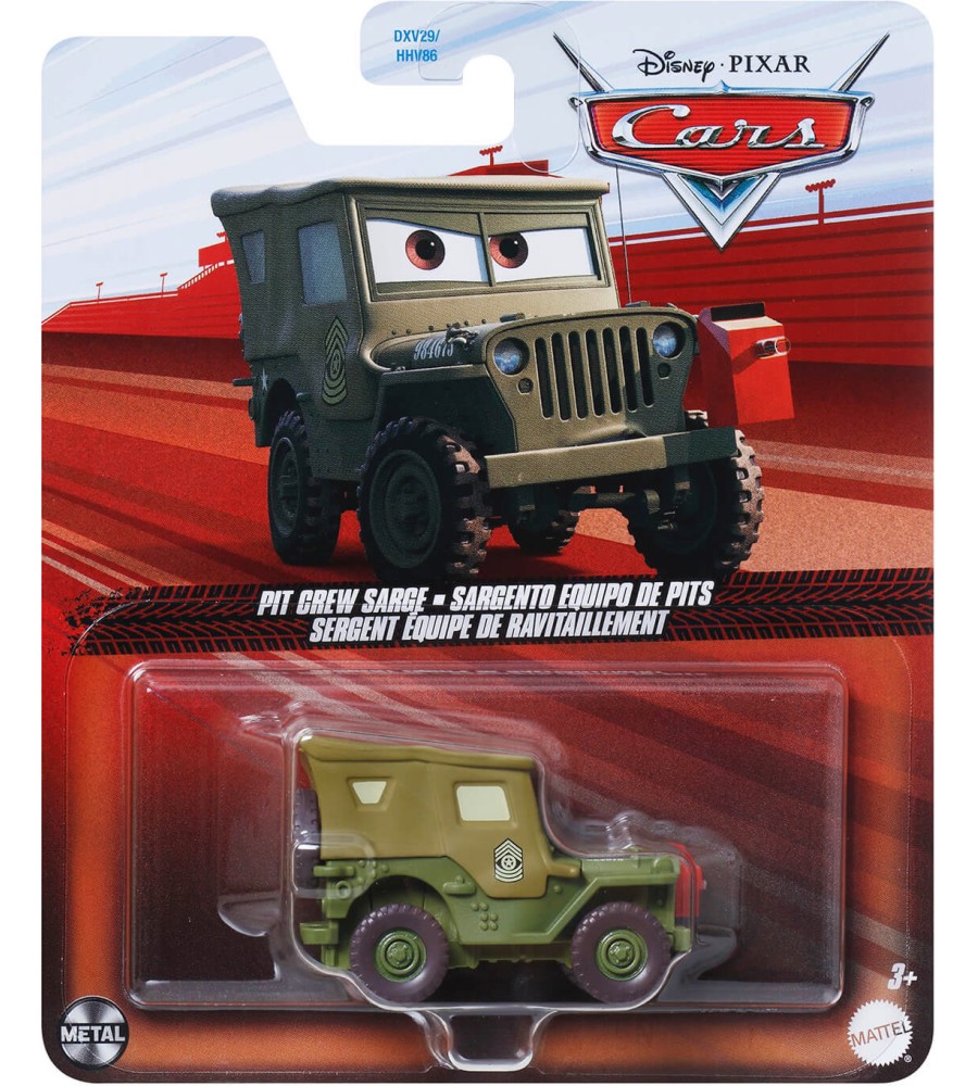   Pit Crew Sarge - Mattel -    - 