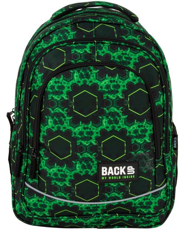 Ученическа раница BackUp X 5 Quantum Ученическа раница BackUp X 5 Quantum - раница