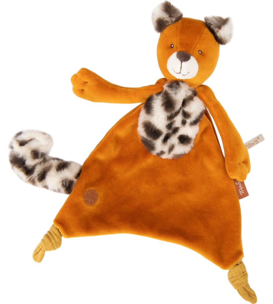 Играчка за гушкане Леопарда Тайго - Moulin Roty Играчка за гушкане Леопарда Тайго - Moulin Roty - играчка