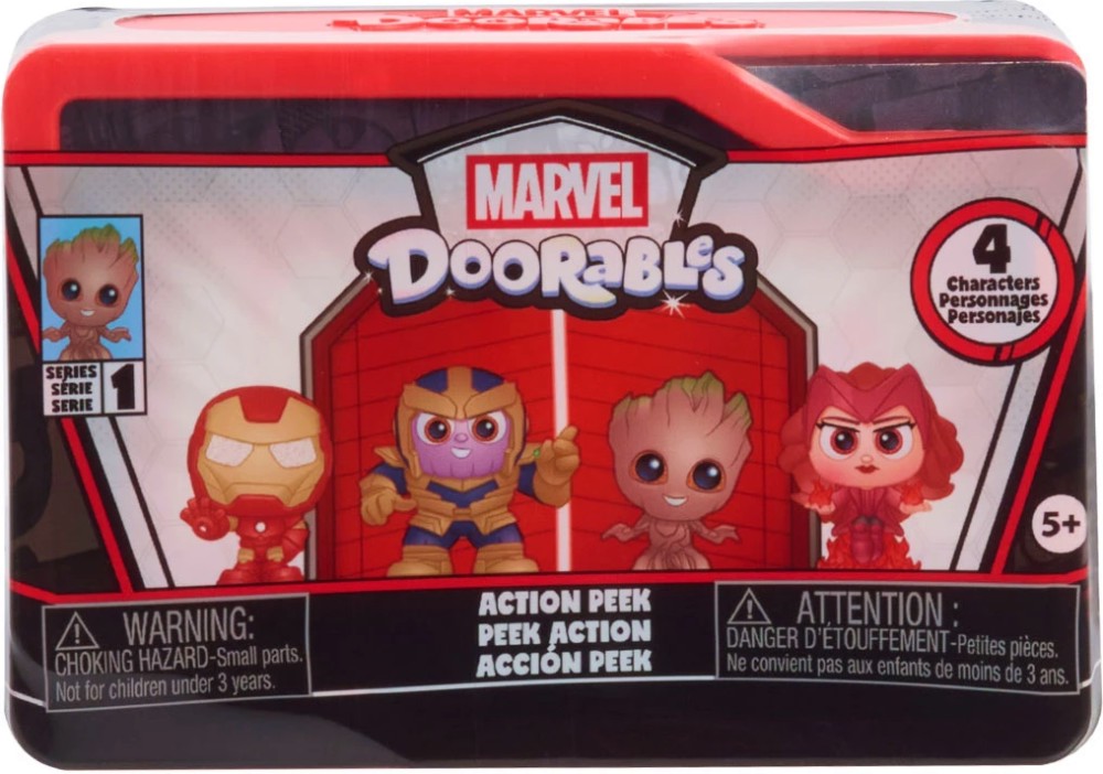 Мини фигурка изненада Marvel - Just Play Мини фигурка изненада Marvel - Just Play - От серията Doorables - играчка