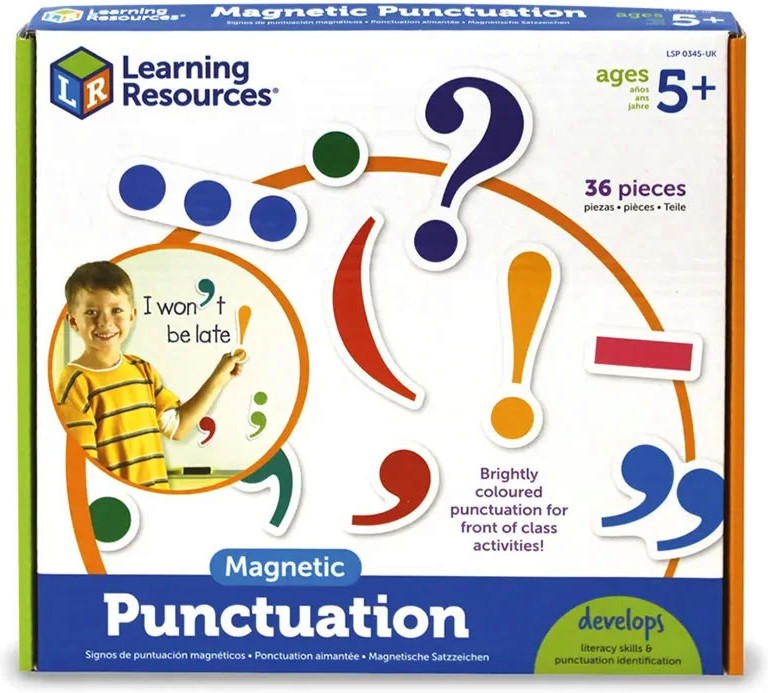 Магнитни пунктуационни знаци - Learning Resources Магнитни пунктуационни знаци - Learning Resources - играчка