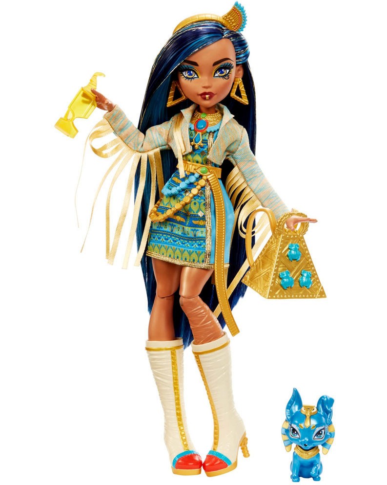 Кукла Клео - Mattel Кукла Клео - Mattel - От серията Monster High - кукла