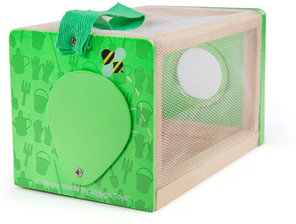 Кутия за наблюдение на насекоми - Bigjigs Toys Кутия за наблюдение на насекоми - Bigjigs Toys - играчка
