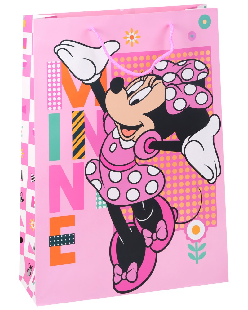 Подаръчна торбичка Мини Маус - Unic Art Подаръчна торбичка Мини Маус - Unic Art - С размери 33 / 45 / 12 cm на тема Мики Маус и приятели - продукт