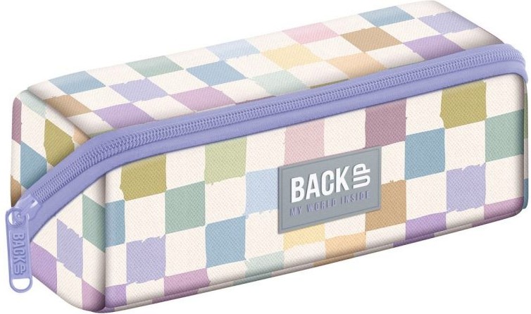 Ученически несесер BackUp K 01 Ученически несесер BackUp K 01 - С 1 отделение от серията Pastel Checkered - несесер