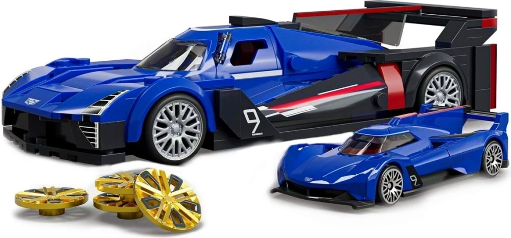 Сглобяема количка Cadillac - Mattel Сглобяема количка Cadillac - Mattel - От серията Hot Wheels - играчка