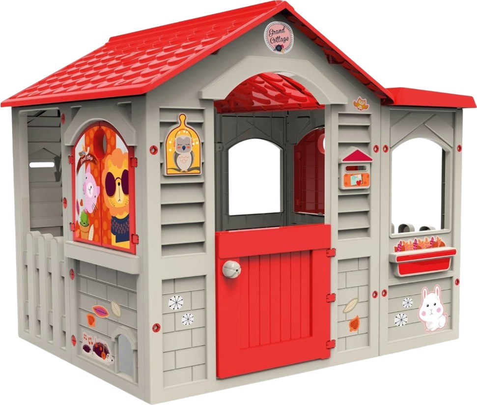 Детска къща Вила - Chicos Детска къща Вила - Chicos - С размери 122 / 103 / 104 cm - играчка