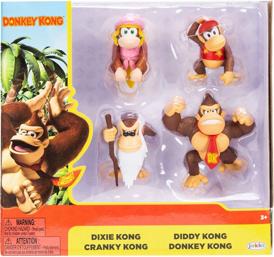 Фигурки за игра Донки Конг - Jakks Pacific Фигурки за игра Донки Конг - Jakks Pacific - На тема Super Mario - фигури