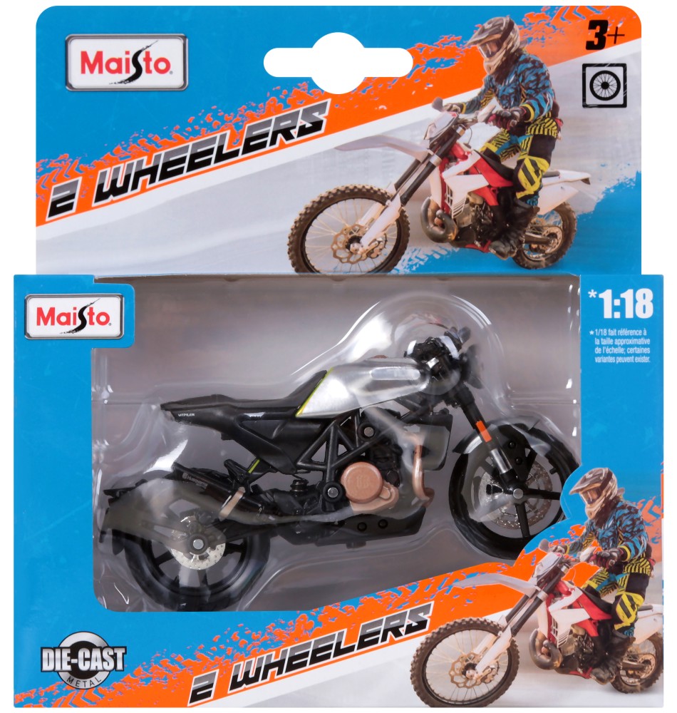   Husqvarna Vitpilen 701 - Maisto Tech -   1:18,   2 Wheelers - 