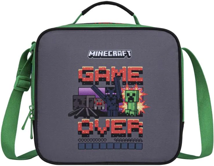 Детска термо чанта Game over Детска термо чанта Game over - На тема Minecraft - чанта