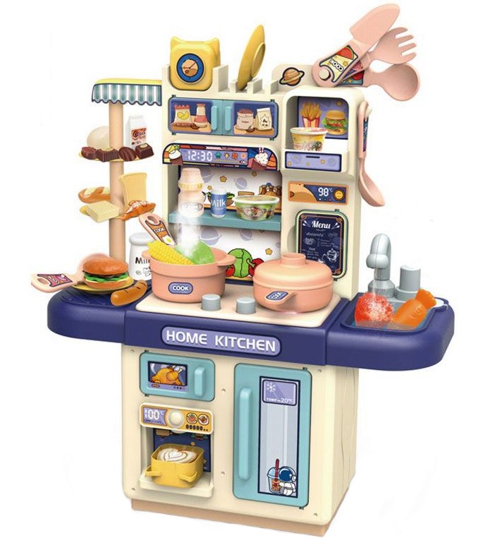 Детска кухня - Dream kitchen Детска кухня - Dream kitchen - Със светлина, пара и аксесоари - играчка