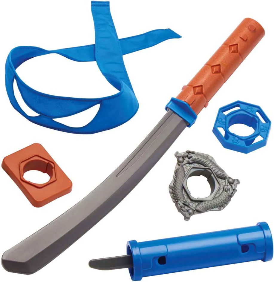 Маската и оръжието на Леонардо - Playmates Маската и оръжието на Леонардо - Playmates - От серията Костенурките нинджа - Mutant Mayhem - играчка