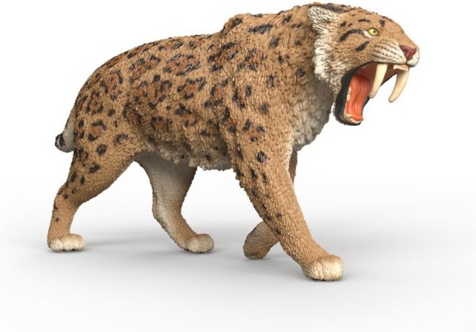 Фигурка на Смилодон - Schleich Фигурка на Смилодон - Schleich - От серията Dinosaurs - фигура