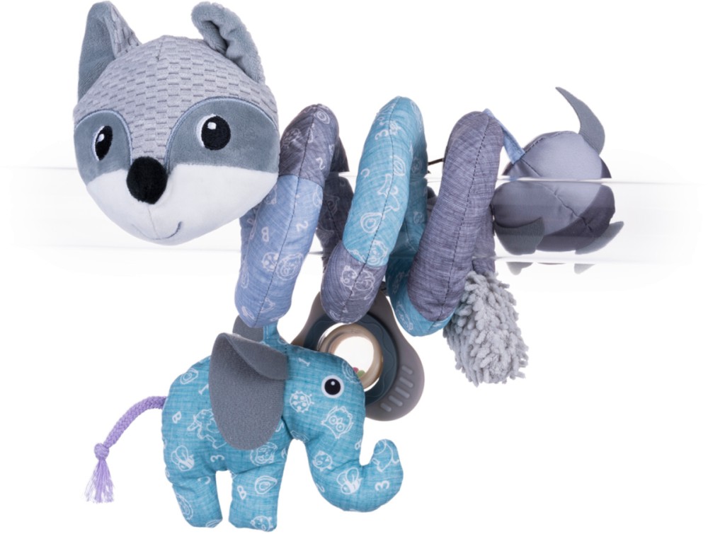 Спирала за бебешка количка BaliBazoo Fox Спирала за бебешка количка BaliBazoo Fox - играчка