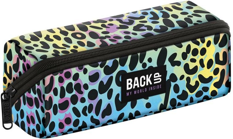 Ученически несесер BackUp K 28 Ученически несесер BackUp K 28 - С 1 отделение от серията Rainbow Leopard - несесер