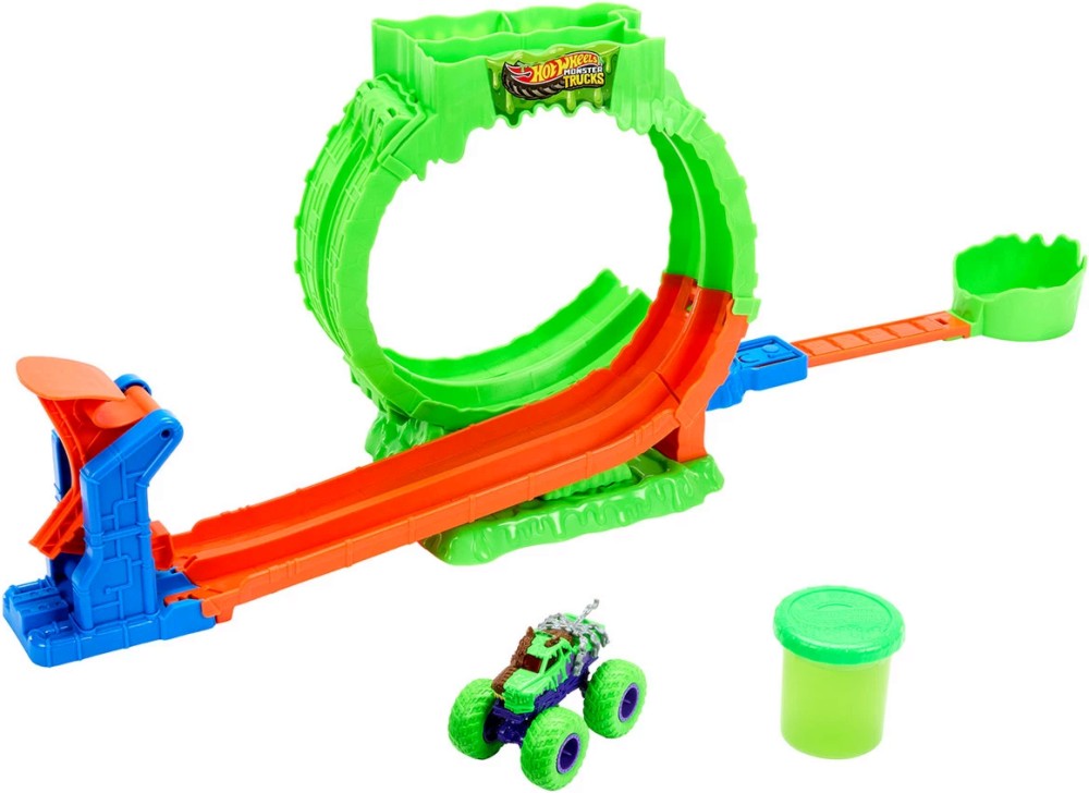 ������������ ����� � ������, ���� � ������ - Mattel - �� ������� Hot Wheels: Monster Trucks - �������