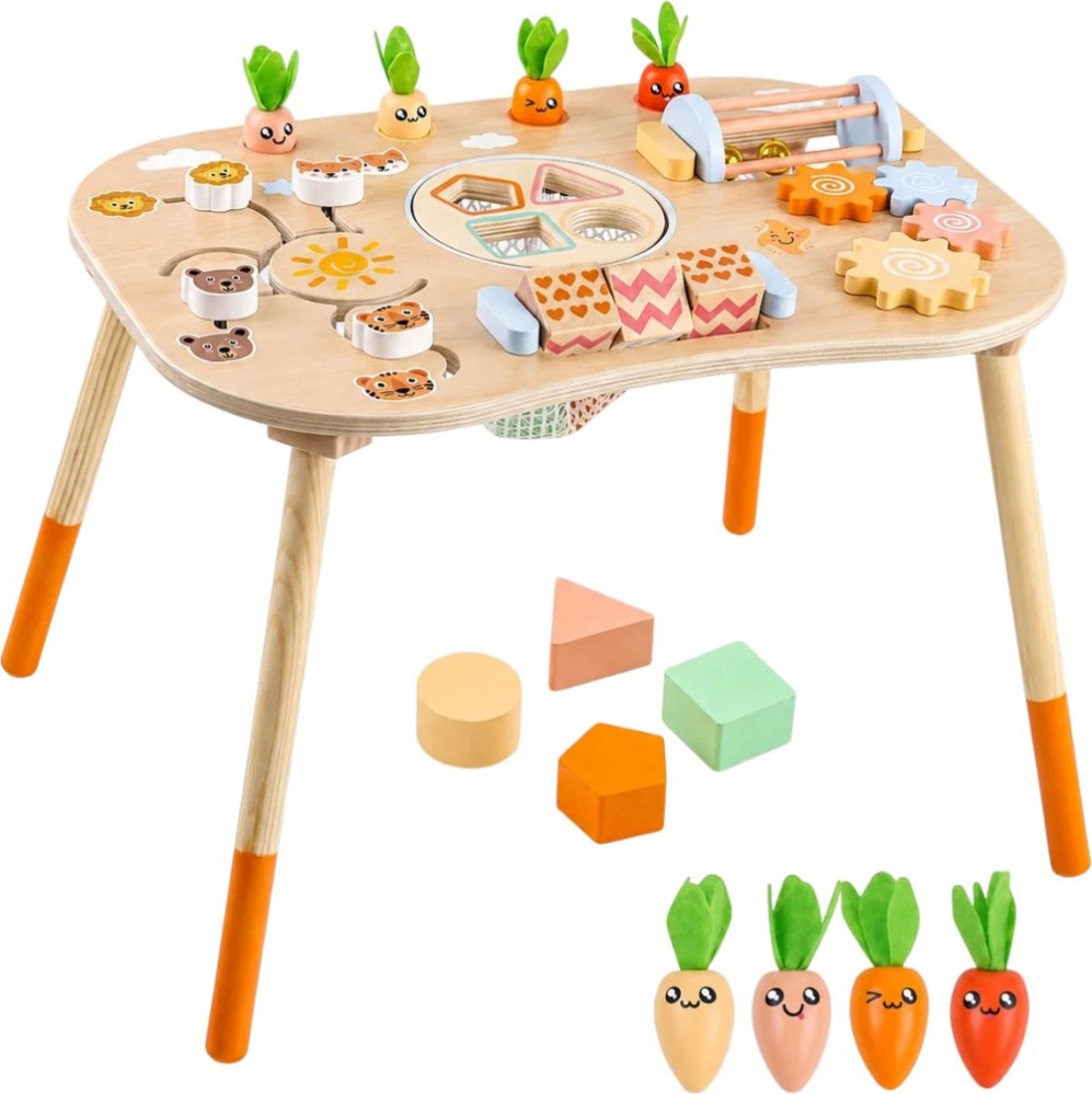 Детска активна маса - Ginger Home Детска активна маса - Ginger Home - играчка