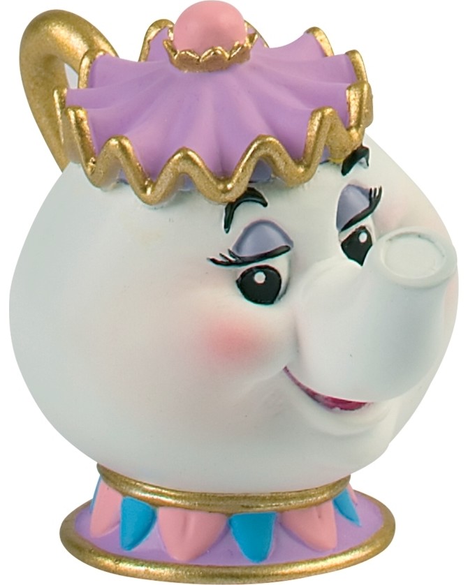 Фигурка на Госпожа Потс - Bullyland Фигурка на Госпожа Потс - Bullyland - На тема Красавицата и звяра - фигура