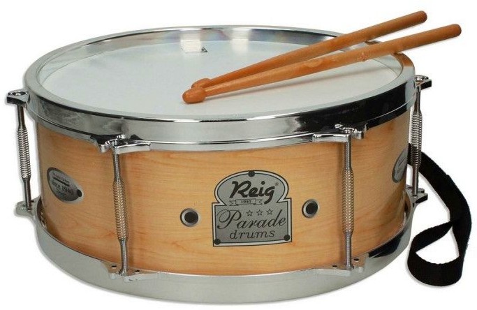 Детски барабан - Claudio Reig Детски барабан - Claudio Reig - С 2 палки - играчка