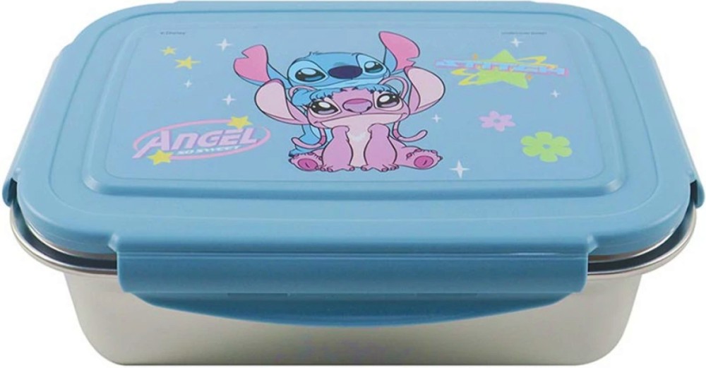Метална кутия за храна Stitch Метална кутия за храна Stitch - С вместимост 550 ml - кутия за храна