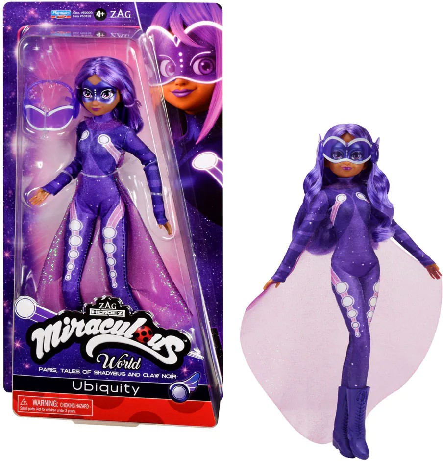 Кукла Ubiquity - Playmates Кукла Ubiquity - Playmates - На тема Мега-чудесата на Калинката и Черния котарак - кукла