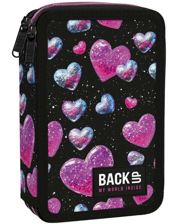 ������� � ���������� ������� BackUp DW 32 - � 2 ��������� �� ������� Glitter Hearts - �������