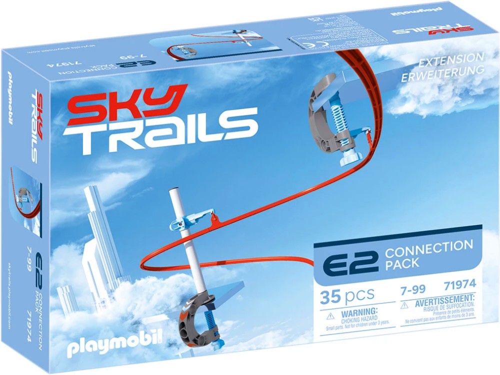 Playmobil Sky Trails - Комплект връзки Playmobil Sky Trails - Комплект връзки - Разширение към стартов комплект - играчка