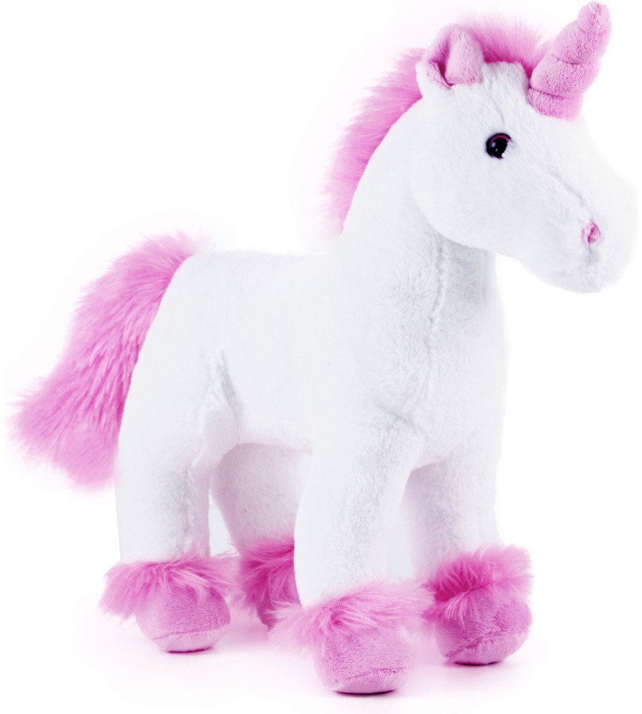 Плюшен еднорог - Rappa Плюшен еднорог - Rappa - С височина 32 cm - играчка