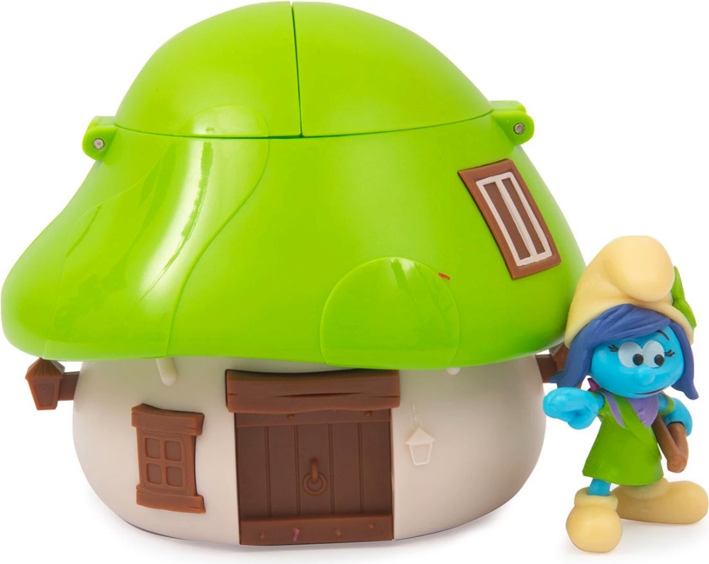 Къщичка с фигурка на SmurfStorm - Giochi Preziosi Къщичка с фигурка на SmurfStorm - Giochi Preziosi - На тема Смърфовете - играчка