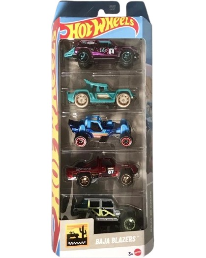   Baja Blazers - Mattel - 5 ,   Hot Wheels - 
