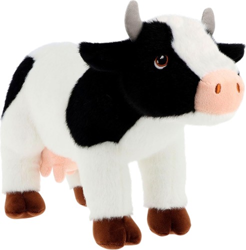 Плюшена крава - Keel Toys Плюшена крава - Keel Toys - С дължина 30 cm, от серията Keeleco - играчка