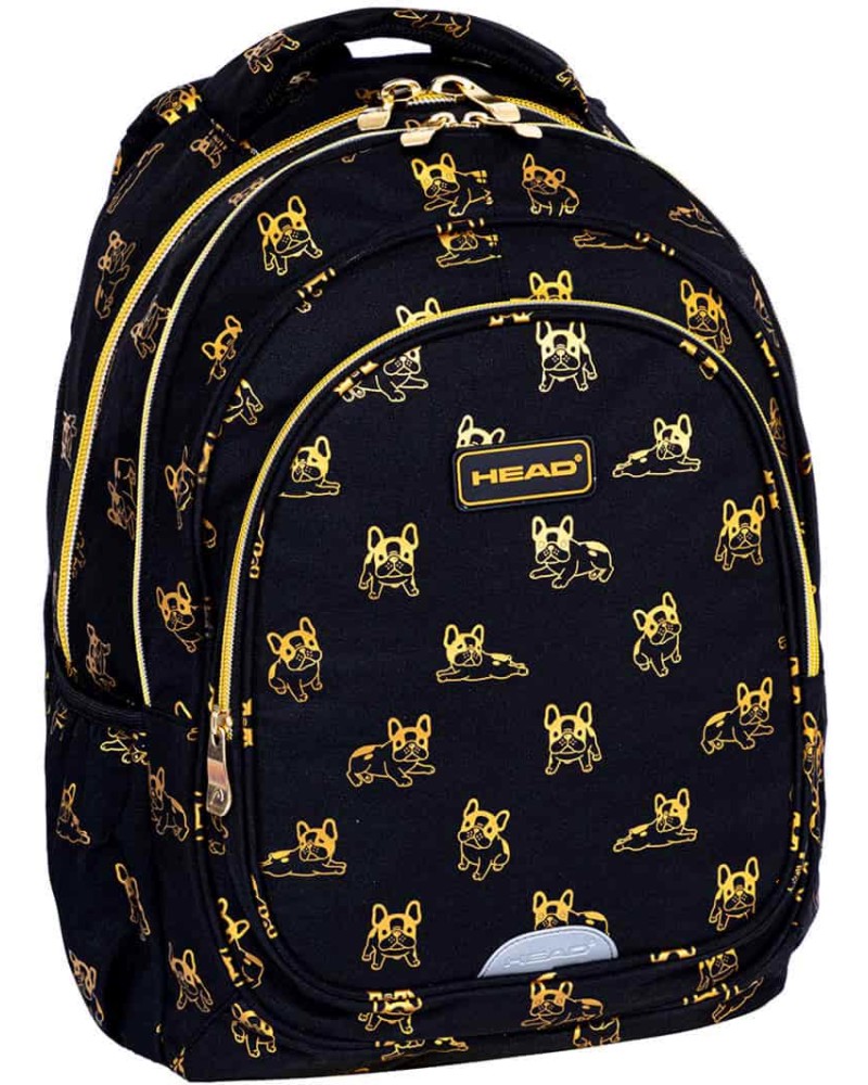 Ученическа раница Head AB300 - Astra S.A. Ученическа раница Head AB300 - Astra S.A. - От серията Golden frenchie - раница