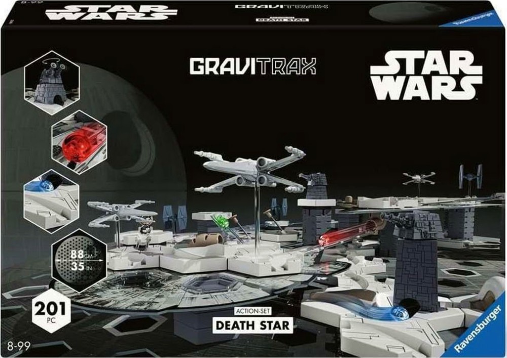 Писта за топчета Star Wars - Ravensburger Писта за топчета Star Wars - Ravensburger - Стартов комплект от серията Gravitrax - играчка