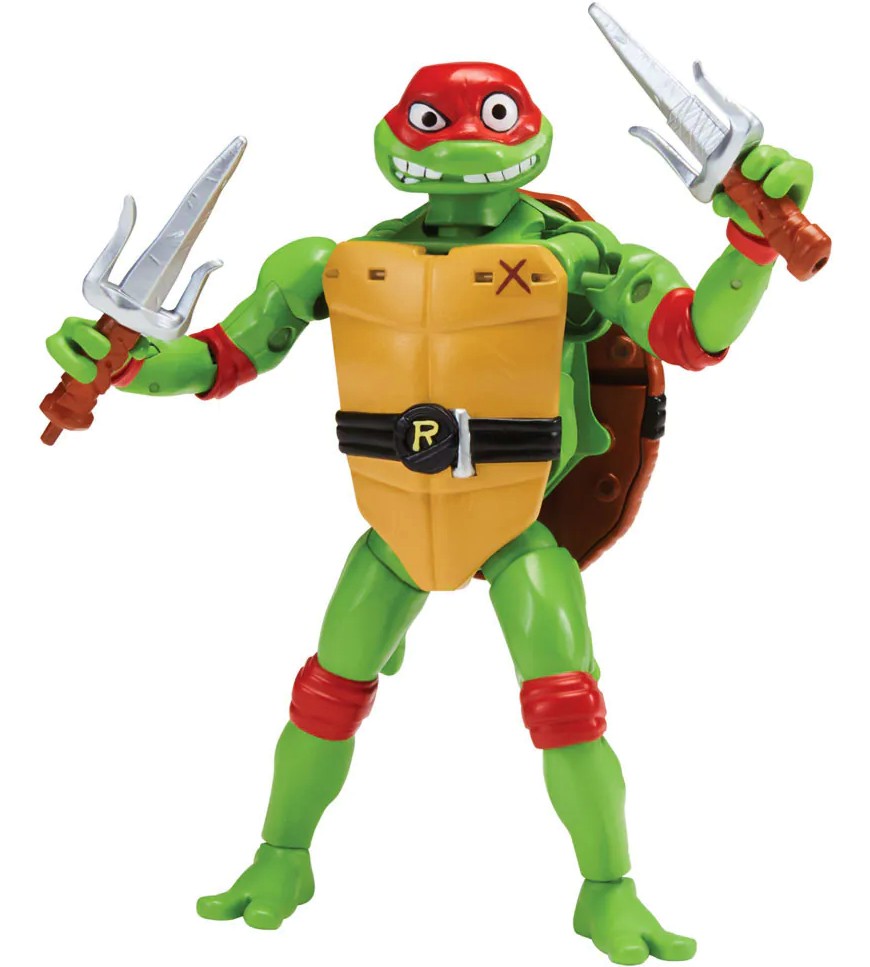 Трансформираща се фигурка Рафаело - Playmates Трансформираща се фигурка Рафаело - Playmates - От серията Костенурките нинджа - Mutant Mayhem - фигура