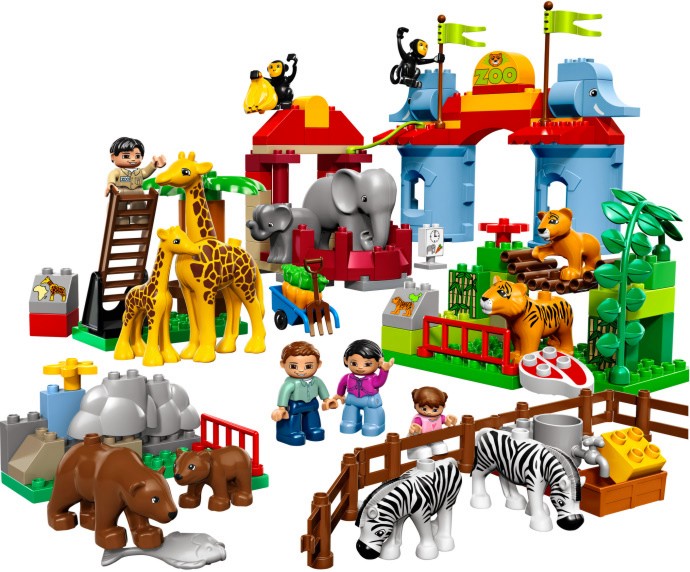 Lego Duplo Zoobear Set Lego Duplo Zoobear Set Зоопарк в големия