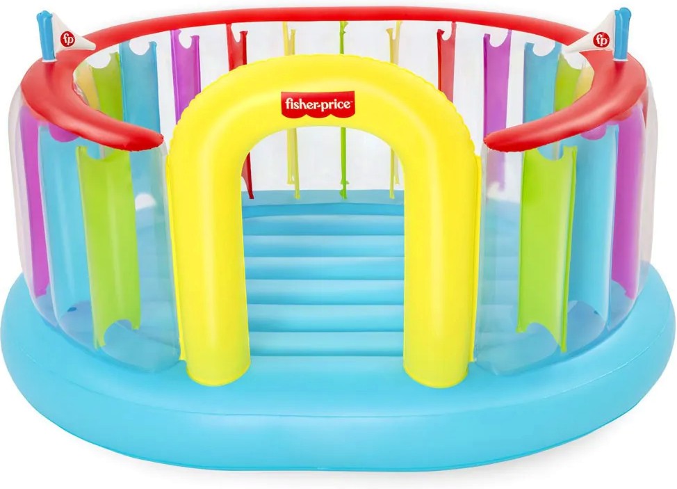 Надуваем детски център Замък Bouncetopia - Fisher Price Надуваем детски център Замък Bouncetopia - Fisher Price - С размери 226 / 178 / 132 cm - продукт