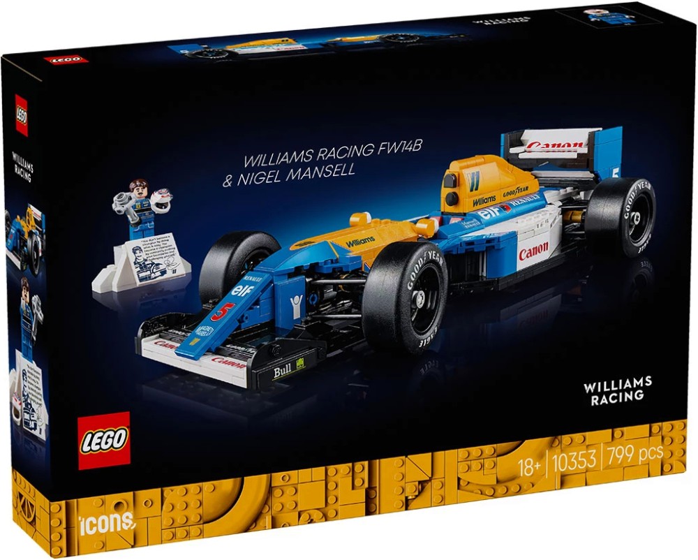 LEGO Icons - Williams Racing FW14B & Nigel Mansell -  - 