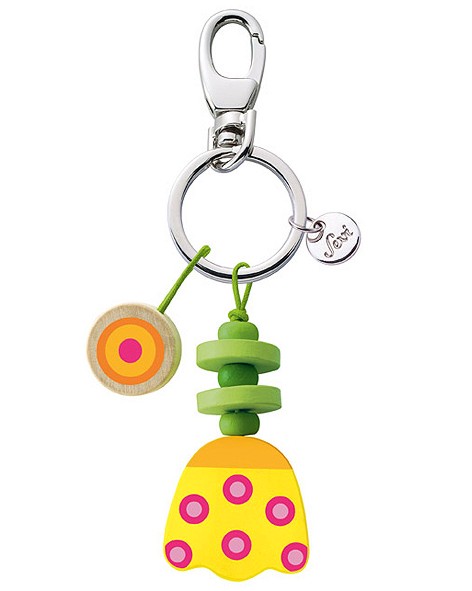 Ключодържател - Лале Ключодържател - Лале - Дървени фигури - детски аксесоар