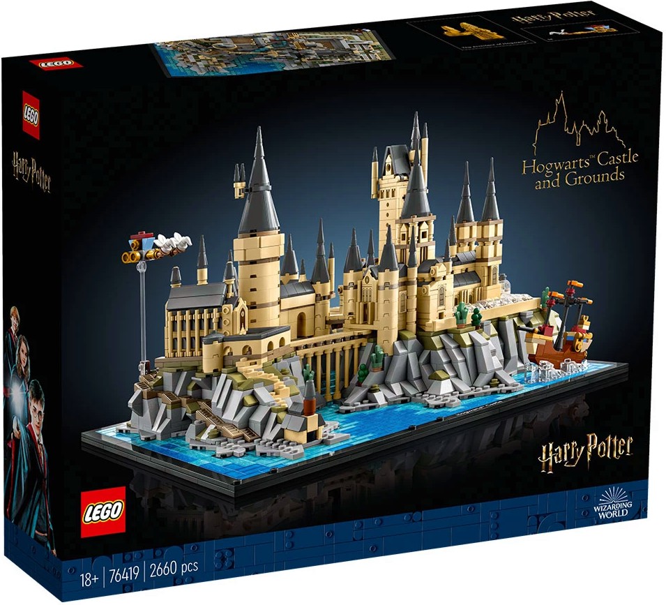 LEGO Хари Потър - Замъкът Хогуортс и земите наоколо LEGO Хари Потър - Замъкът Хогуортс и земите наоколо - Конструктор - играчка